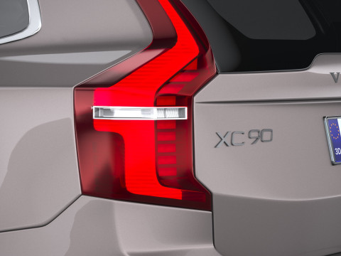 Volvo XC90 2025 Modello 3D