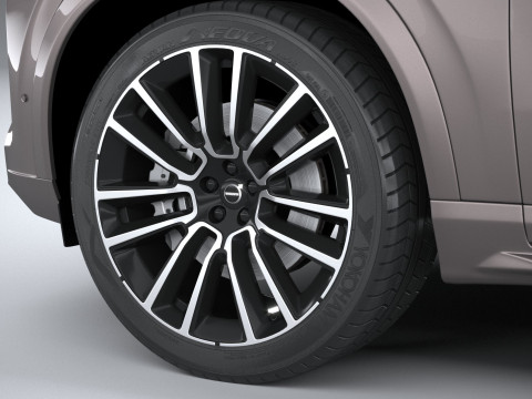 Volvo XC90 2025 Modello 3D