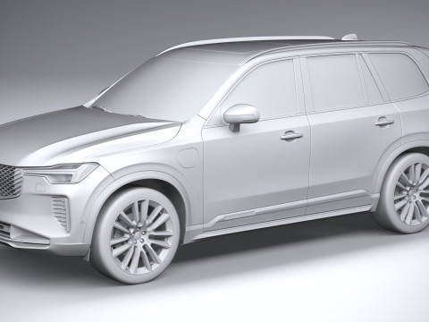 Volvo XC90 2025 Modello 3D