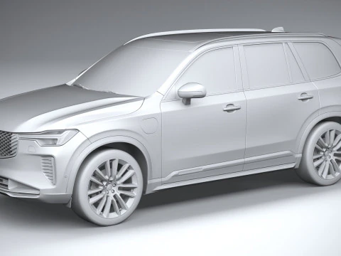 Volvo XC90 2025 3D Model