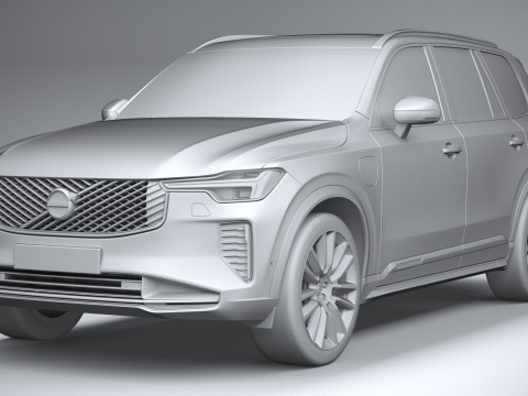 Volvo XC90 2025 Modello 3D