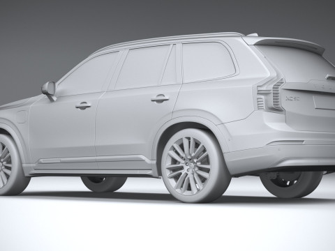 Volvo XC90 2025 Modello 3D