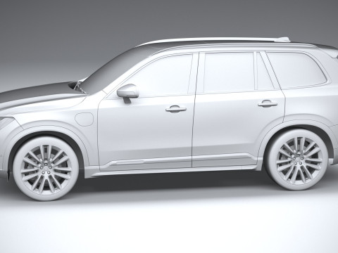 Volvo XC90 2025 Modello 3D