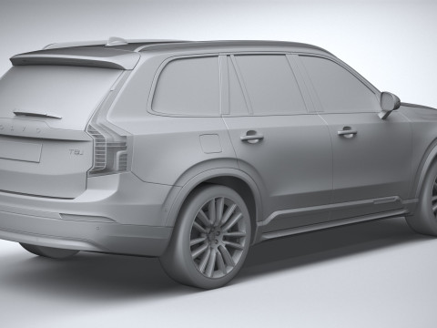 Volvo XC90 2025 Modello 3D