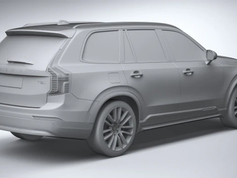 Volvo XC90 2025 3D Model