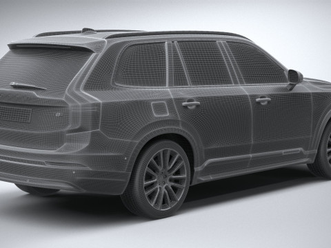 Volvo XC90 2025 Modello 3D