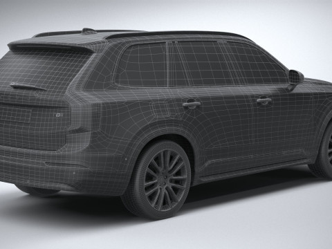 Volvo XC90 2025 Modello 3D