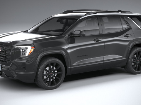 GMC Terrain 2025 3D 모델