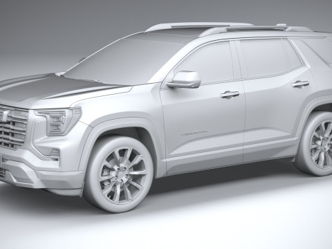 GMC Terrain 2025 3D Модель