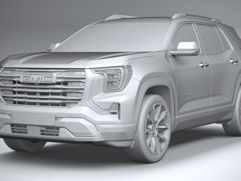 GMC Terrain 2025 3D Модель