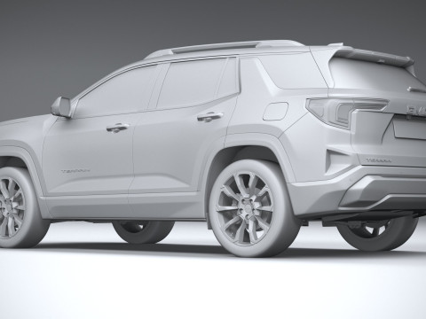GMC Terrain 2025 3D Модель
