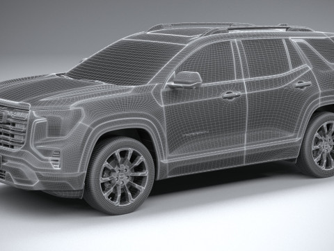 GMC Terrain 2025 3D Модель