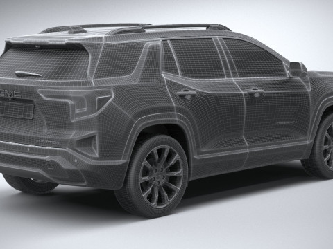 GMC Terrain 2025 3D Модель