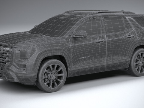GMC Terrain 2025 3D Модель