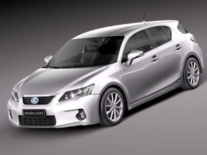 Lexus CT 200H 2012 3D 모델