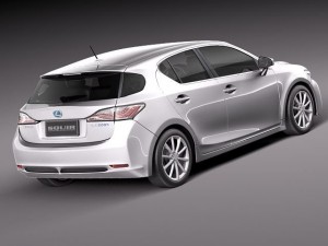 Lexus CT 200H 2012 3Dモデル