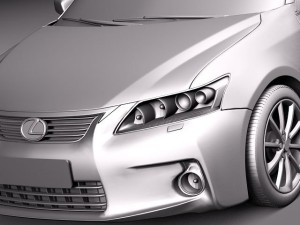 Lexus CT 200H 2012 3Dモデル