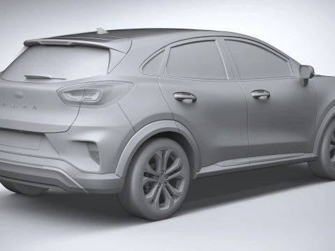 Puma B&aacute;sico 2024 Modelo 3D
