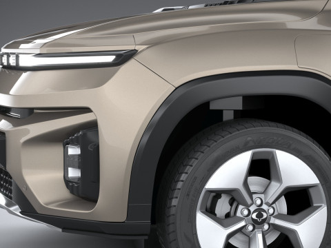 Ssangyong Torres EVX 2025 Modelo 3D