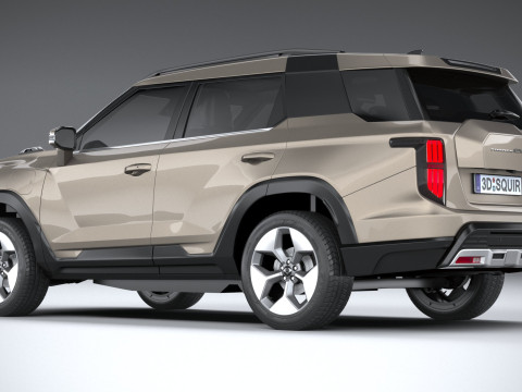 Ssangyong Torres EVX 2025 Modelo 3D