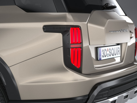 Ssangyong Torres EVX 2025 Modelo 3D