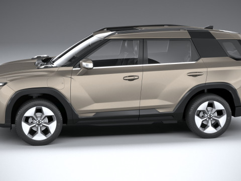 Ssangyong Torres EVX 2025 Modelo 3D