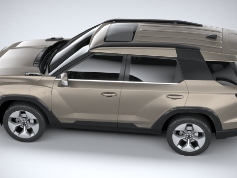 Ssangyong Torres EVX 2025 Modelo 3D
