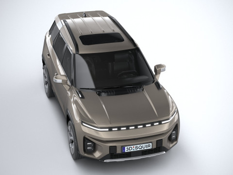 Ssangyong Torres EVX 2025 Modelo 3D