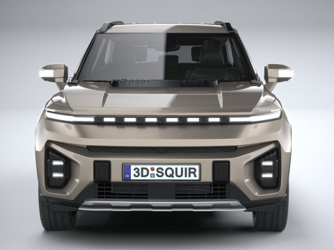 Ssangyong Torres EVX 2025 Modelo 3D