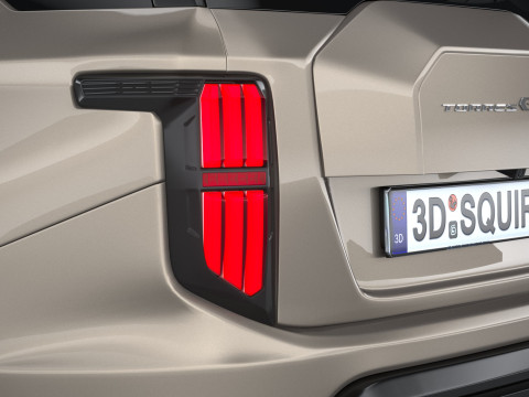 Ssangyong Torres EVX 2025 Modelo 3D
