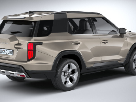 Ssangyong Torres EVX 2025 Modelo 3D
