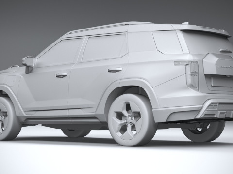 Ssangyong Torres EVX 2025 Modelo 3D