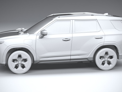 Ssangyong Torres EVX 2025 Modelo 3D
