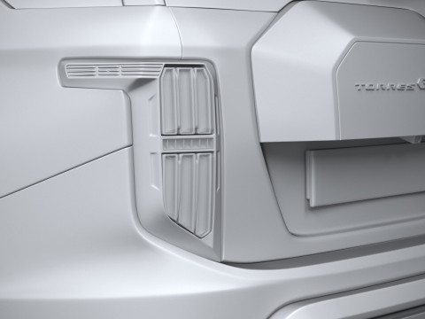 Ssangyong Torres EVX 2025 Modelo 3D