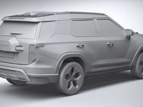 Ssangyong Torres EVX 2025 Modelo 3D