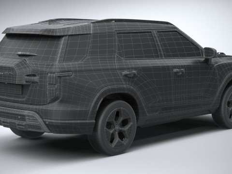 Ssangyong Torres EVX 2025 Modelo 3D