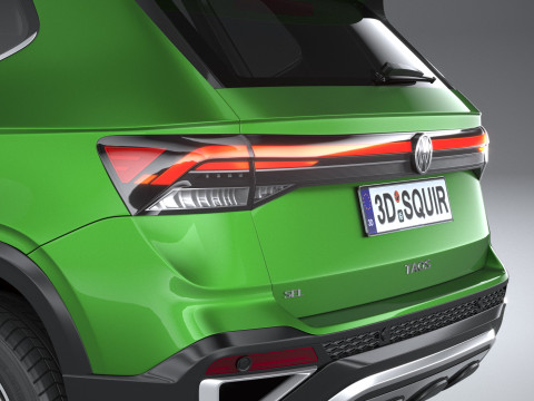 Volkswagen Taos 2025 3D Модель