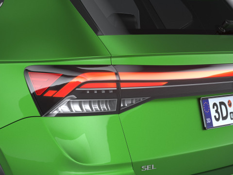 Volkswagen Taos 2025 3D Модель