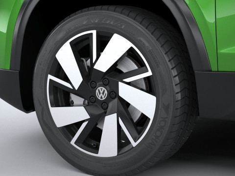 Volkswagen Taos 2025 3D Модель