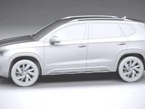 Volkswagen Taos 2025 3D Модель