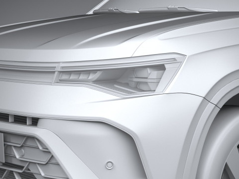 Volkswagen Taos 2025 3D Модель