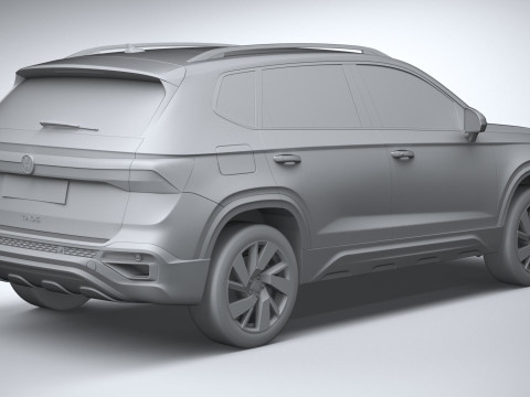 Volkswagen Taos 2025 3D Модель