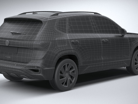 Volkswagen Taos 2025 3D Модель