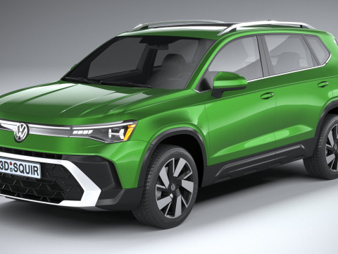 大众 陶斯 2025 3D 模型