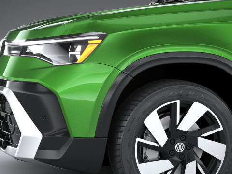 大众 陶斯 2025 3D 模型