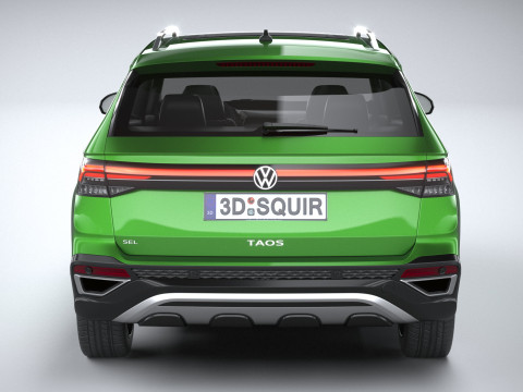 大众 陶斯 2025 3D 模型