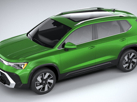 大众 陶斯 2025 3D 模型