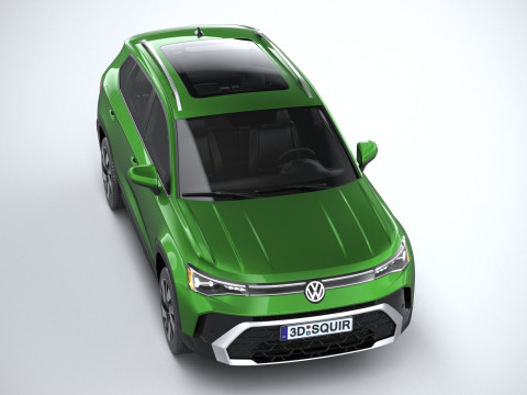 大众 陶斯 2025 3D 模型