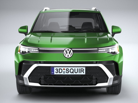 大众 陶斯 2025 3D 模型