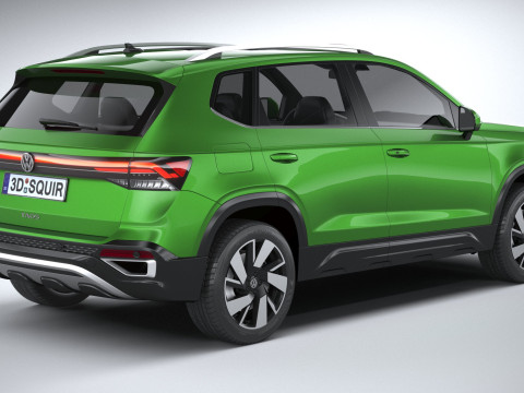 大众 陶斯 2025 3D 模型